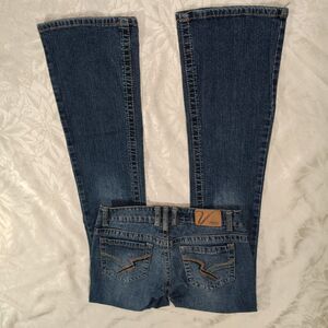 Vanity Kennedy Jeans Womens 26W/33L Lowrise Bootcut Flare Y2K